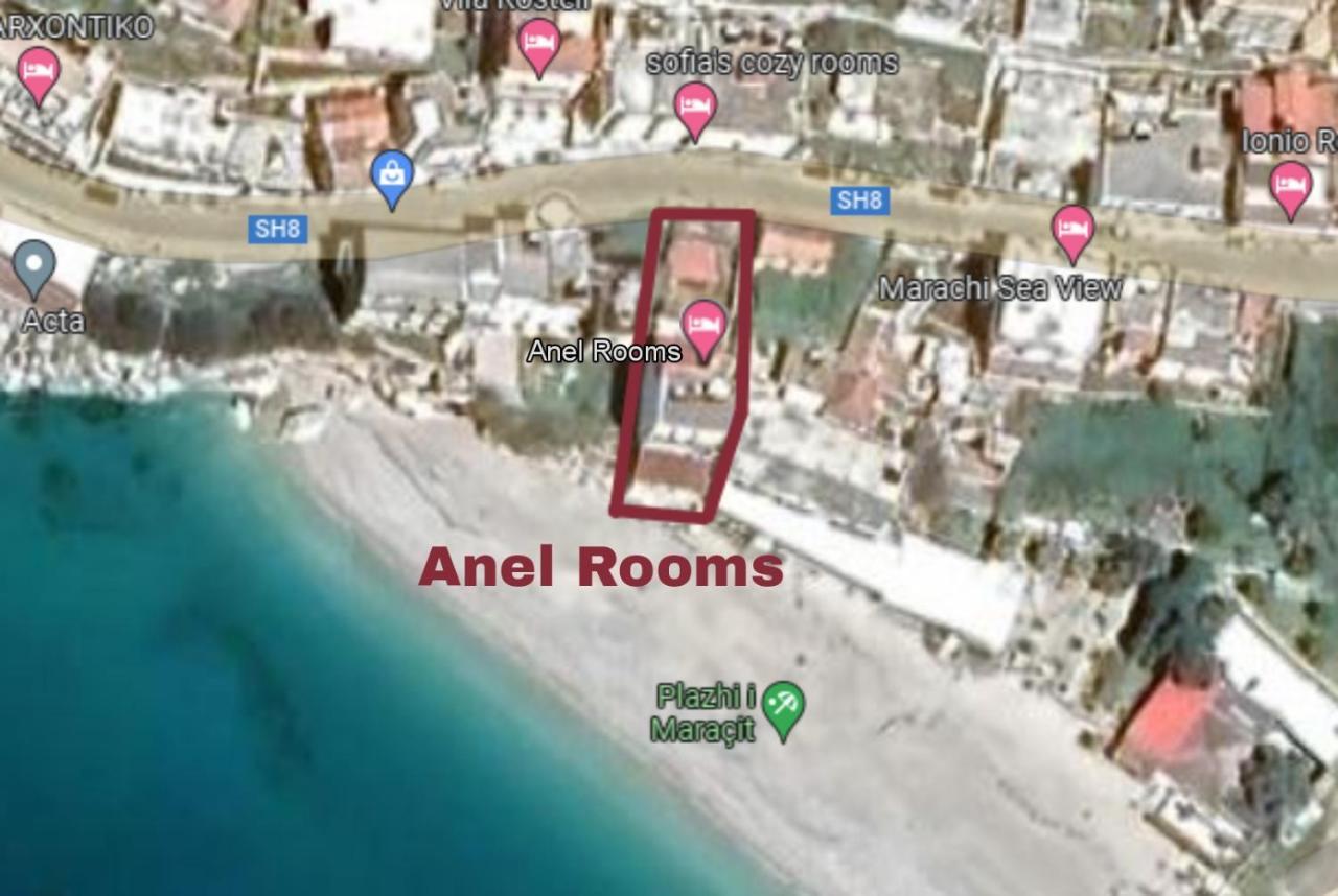 Anel Rooms Himara Kültér fotó