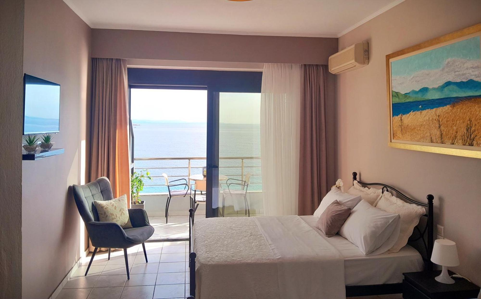 Anel Rooms Himara Kültér fotó