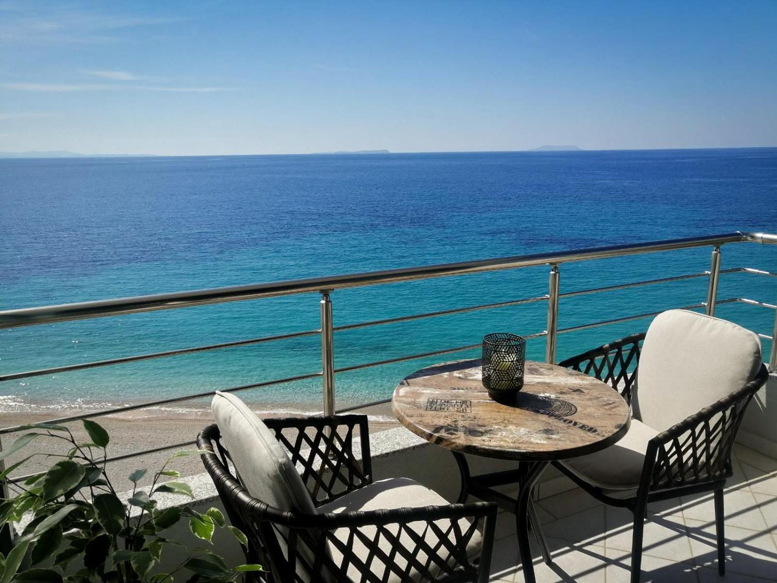 Anel Rooms Himara Kültér fotó